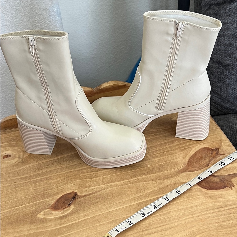 MIA Odie stacked platform boot
